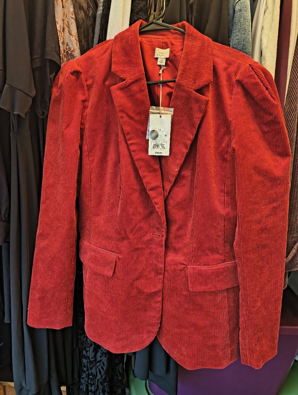 Corduroy Blazer